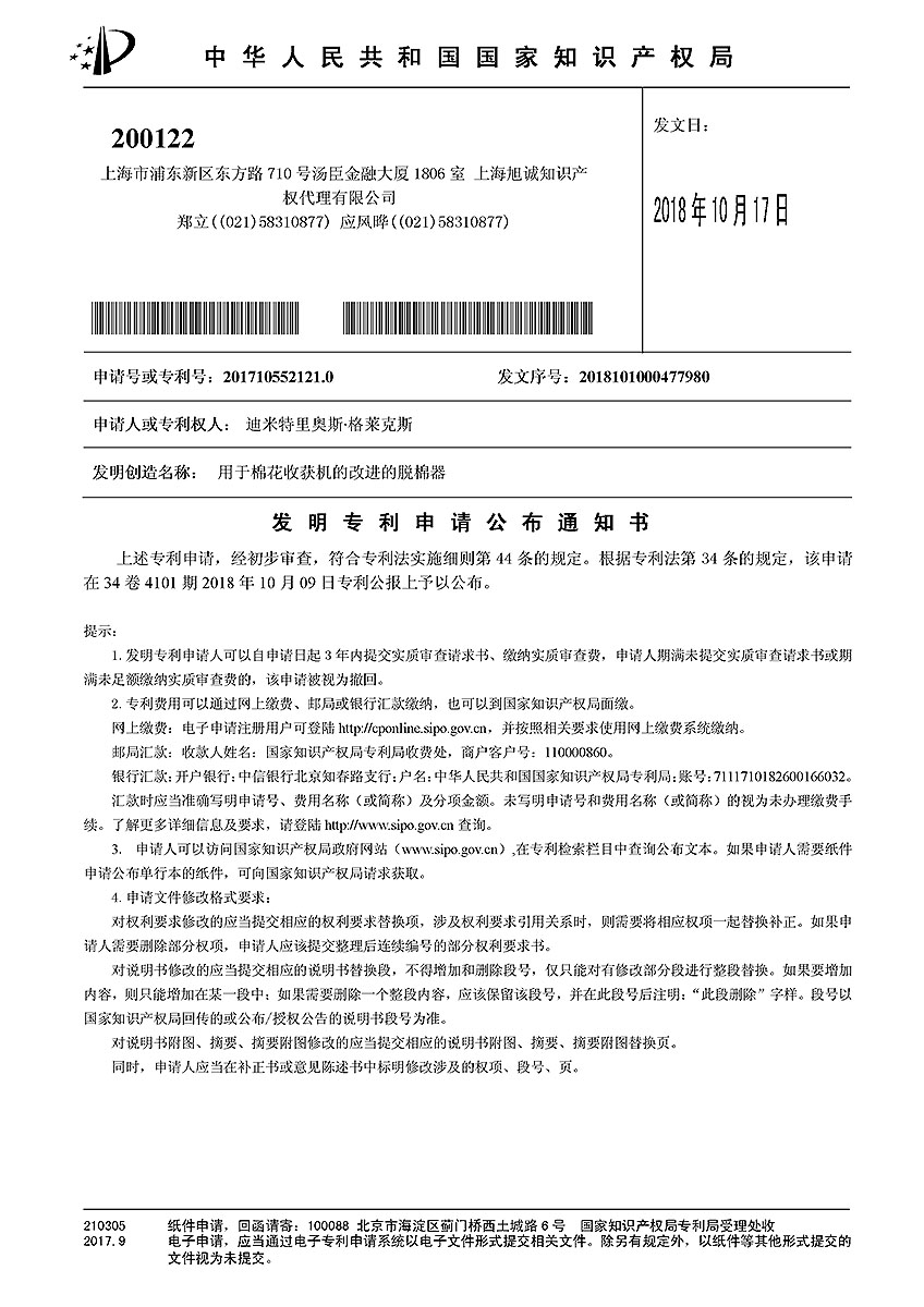 europarts - chinese asymmetrical patent